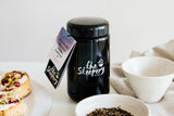 The Steepery Tea Co. - Black Glass Canister example