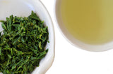 The Steepery Tea Co. - 2018 Organic Kuritawase Sencha wet leaf & liquor
