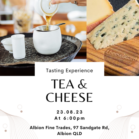 Tea and Cheese Pairing Evening ~ The Cheeseboard x The Steepery Tea Co.
