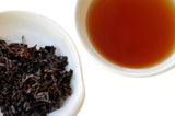 Floral Lapsang Souchong (unsmoked) wet leaf & liquor