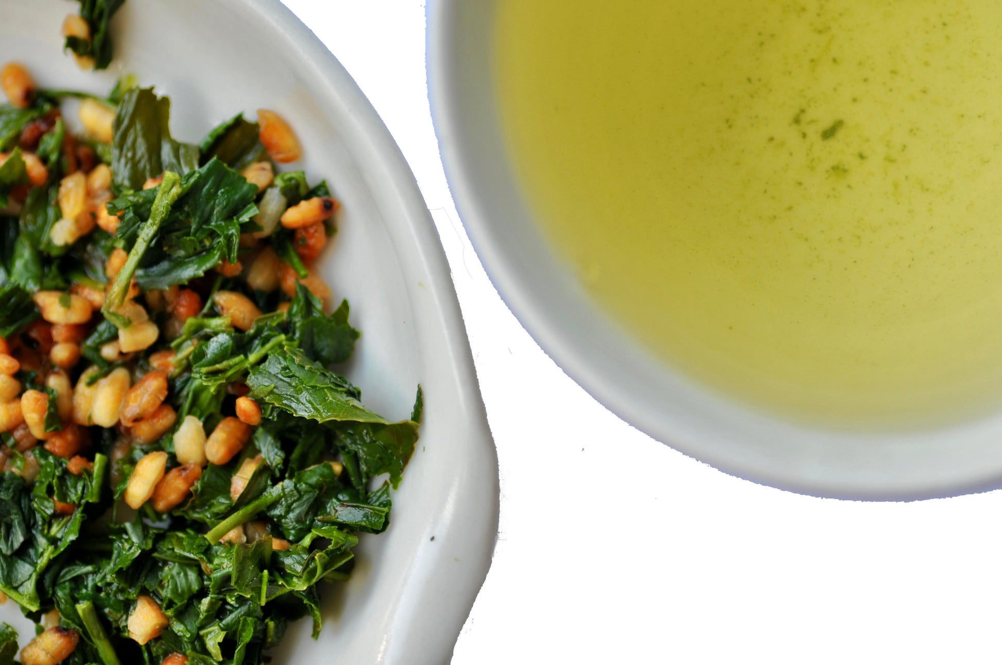 The Steepery Tea Co. - 2019 Organic Genmaicha wet leaf & liquor