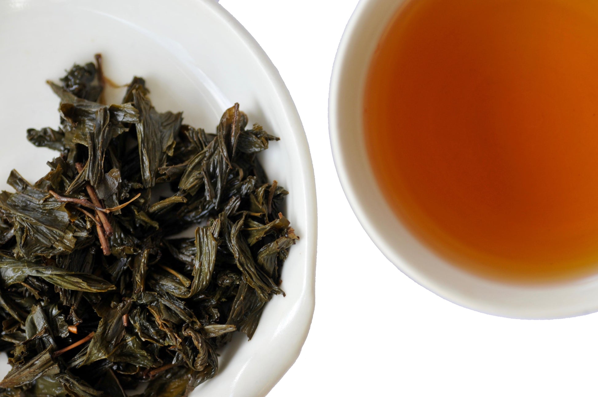 The Steepery Tea Co. - Organic Hojicha wet leaf & liquor