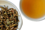 The Steepery Tea Co. - Shangri-La White wet leaf & liquor