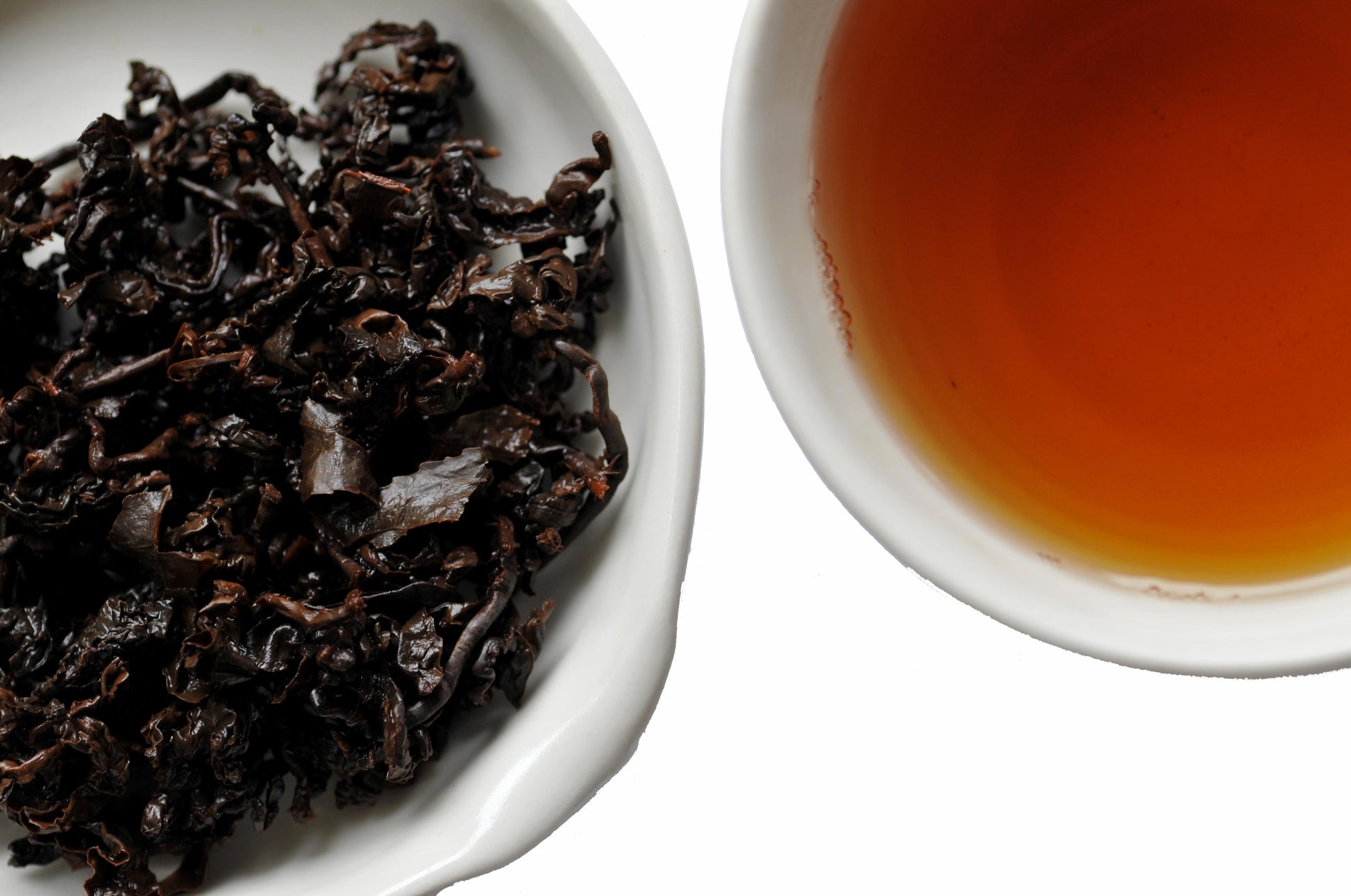 The Steepery Tea Co. - Taitung oolong wet leaf & liquor
